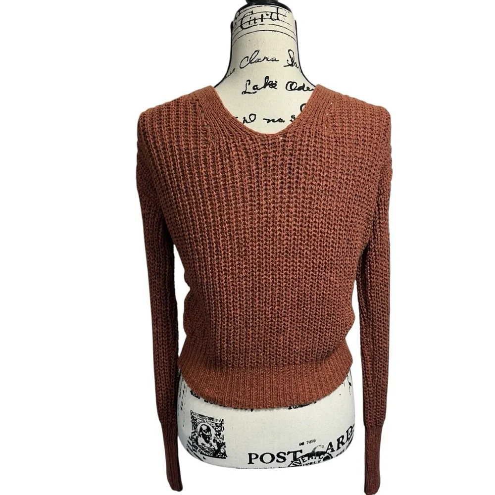 Moon & Madison Thick‎ Chunky Knit Fall Cardigan Sweater, S - Picture 4 of 11